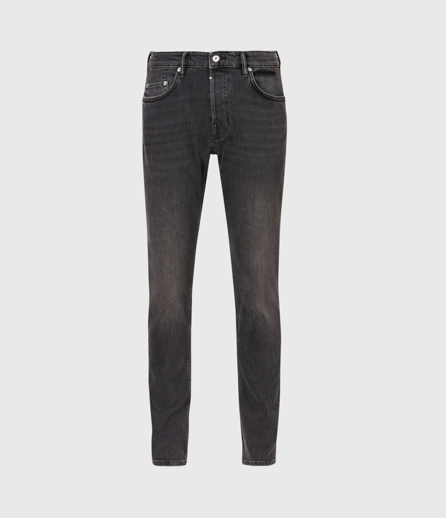 Allsaints De Herren Rex Slim Jeans Dunkelgrau Dark Grey