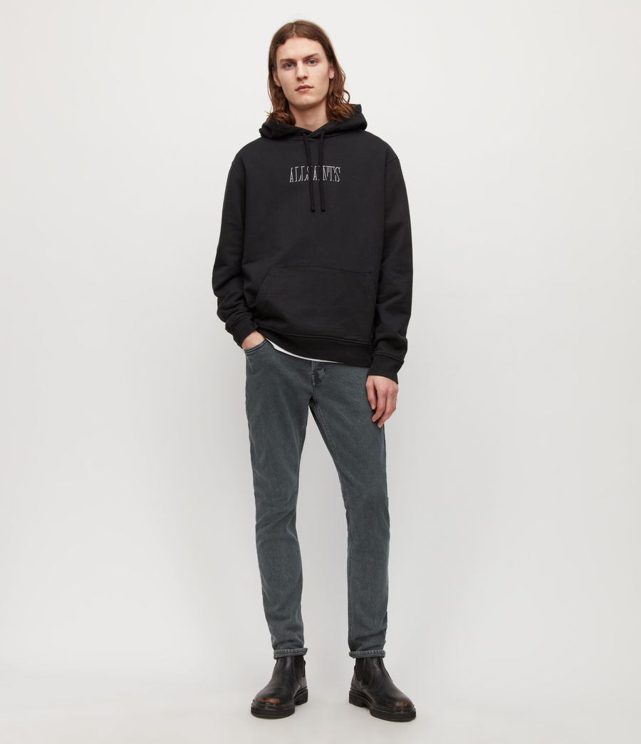 Herren Rex Overdyed Slim Jeans (slate_grey) - Image 2