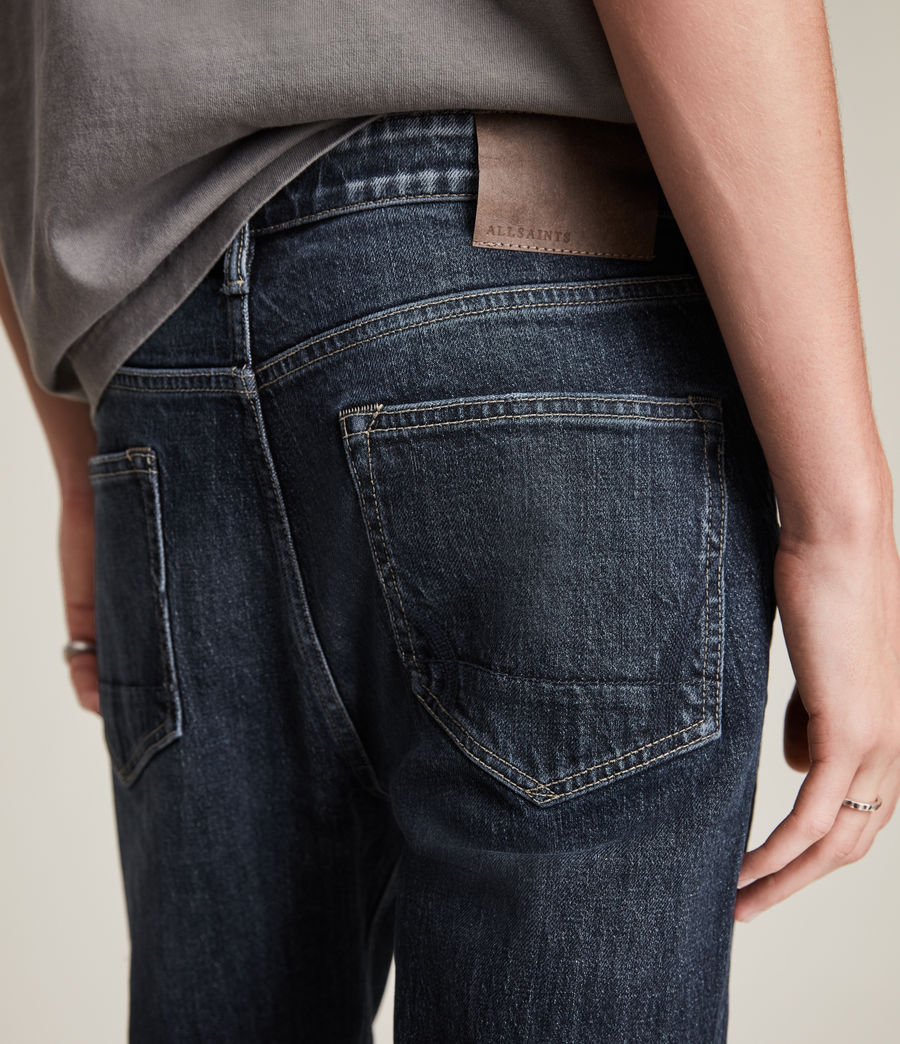 Men's Jack Cropped Tapered Jeans (dark_indigo) - Image 3