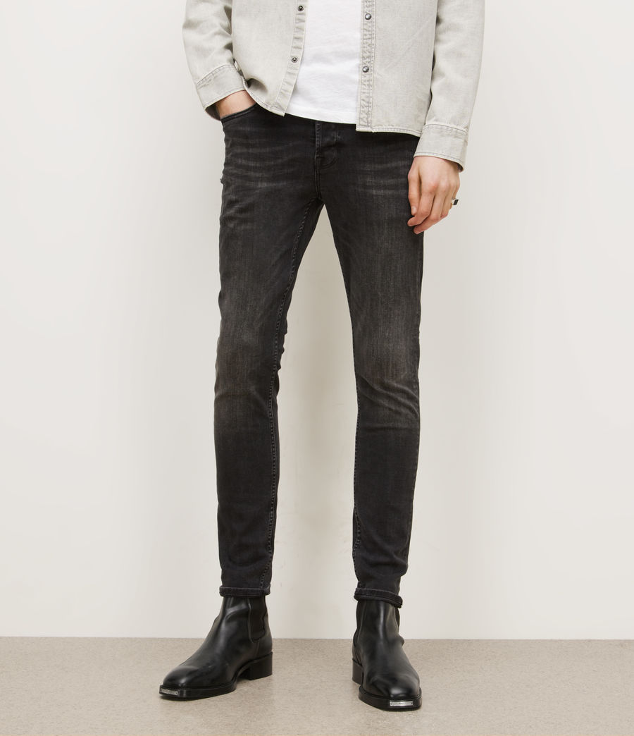Herren Ronnie Extra Skinny Jeans (washed_black) - Image 1