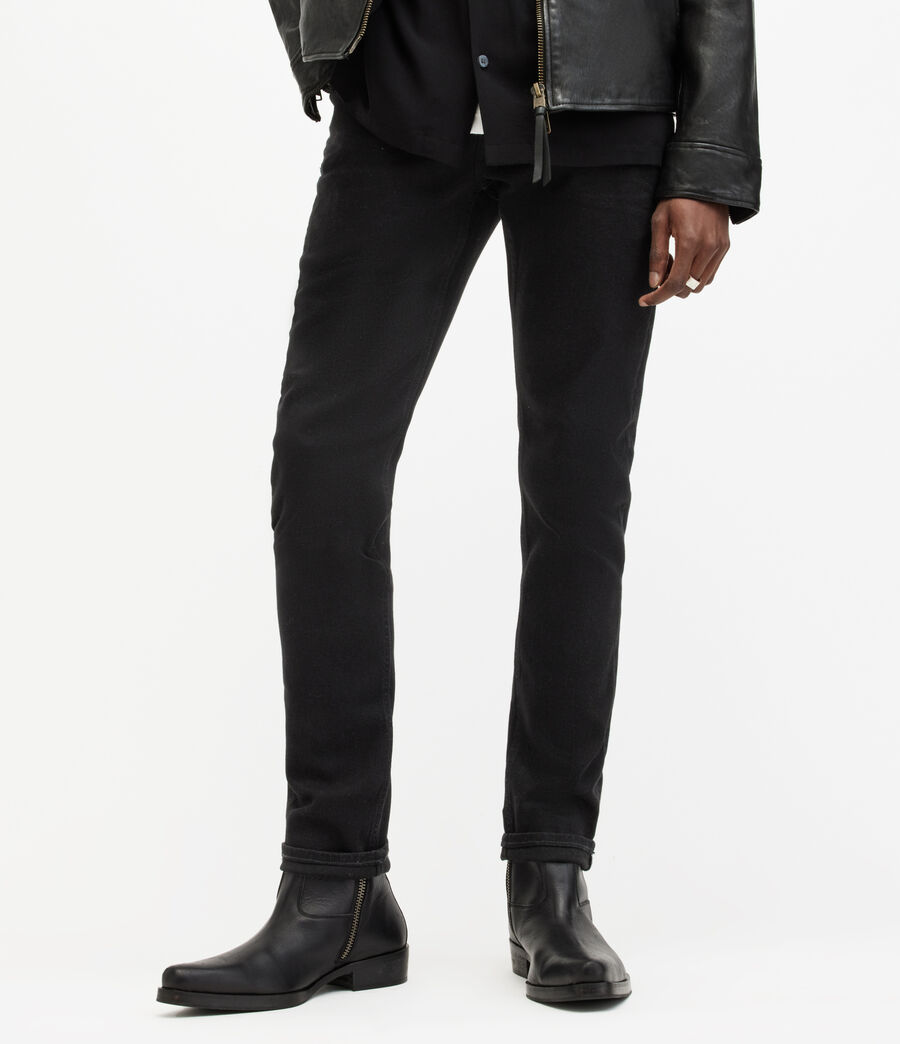 Men's Rex Slim Jeans (jet_black) - Image 1