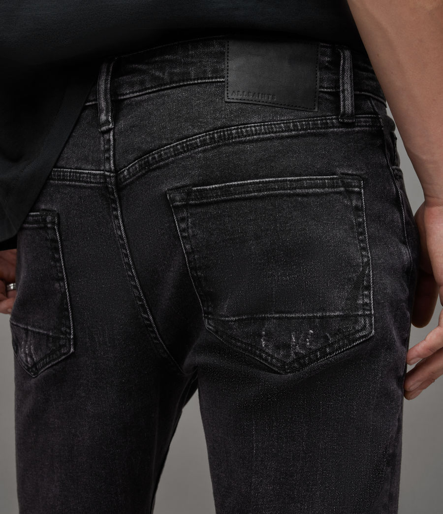 Men's Rex Slim Jeans (washed_black) - Image 4
