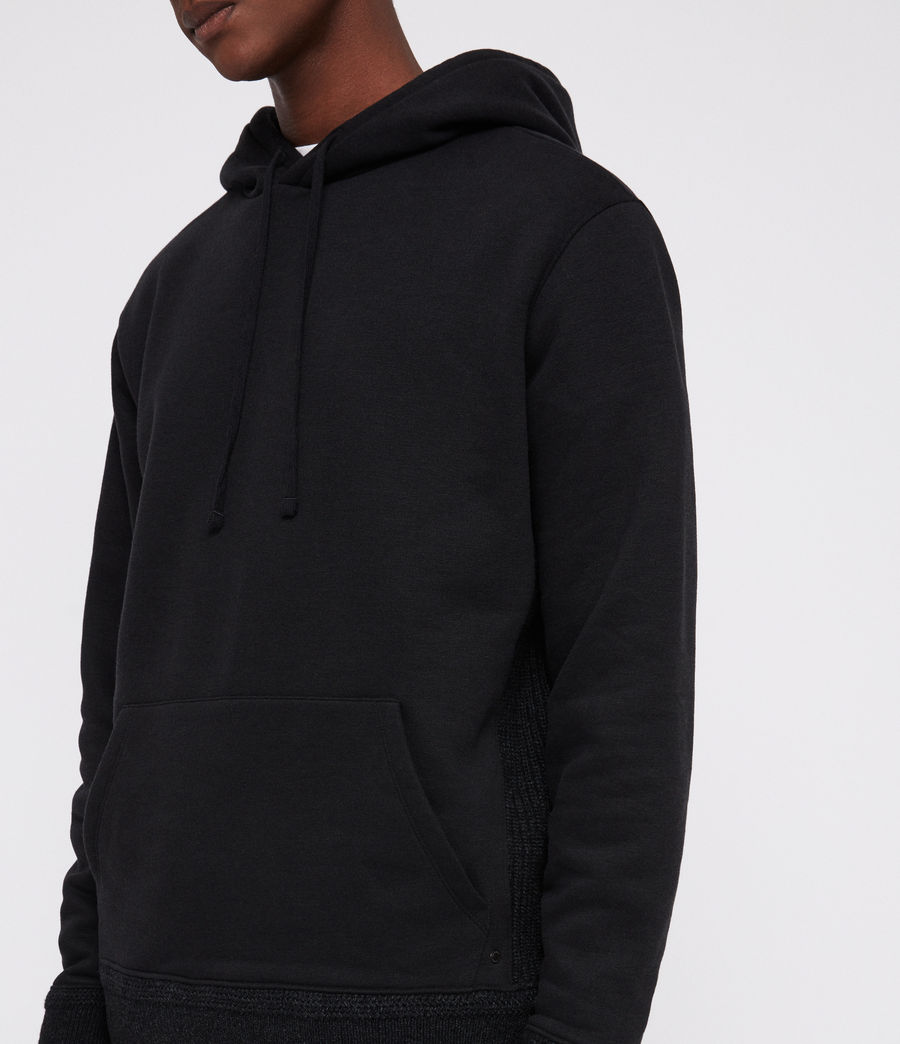 ALLSAINTS UK: Mens Senior Hoodie (black)