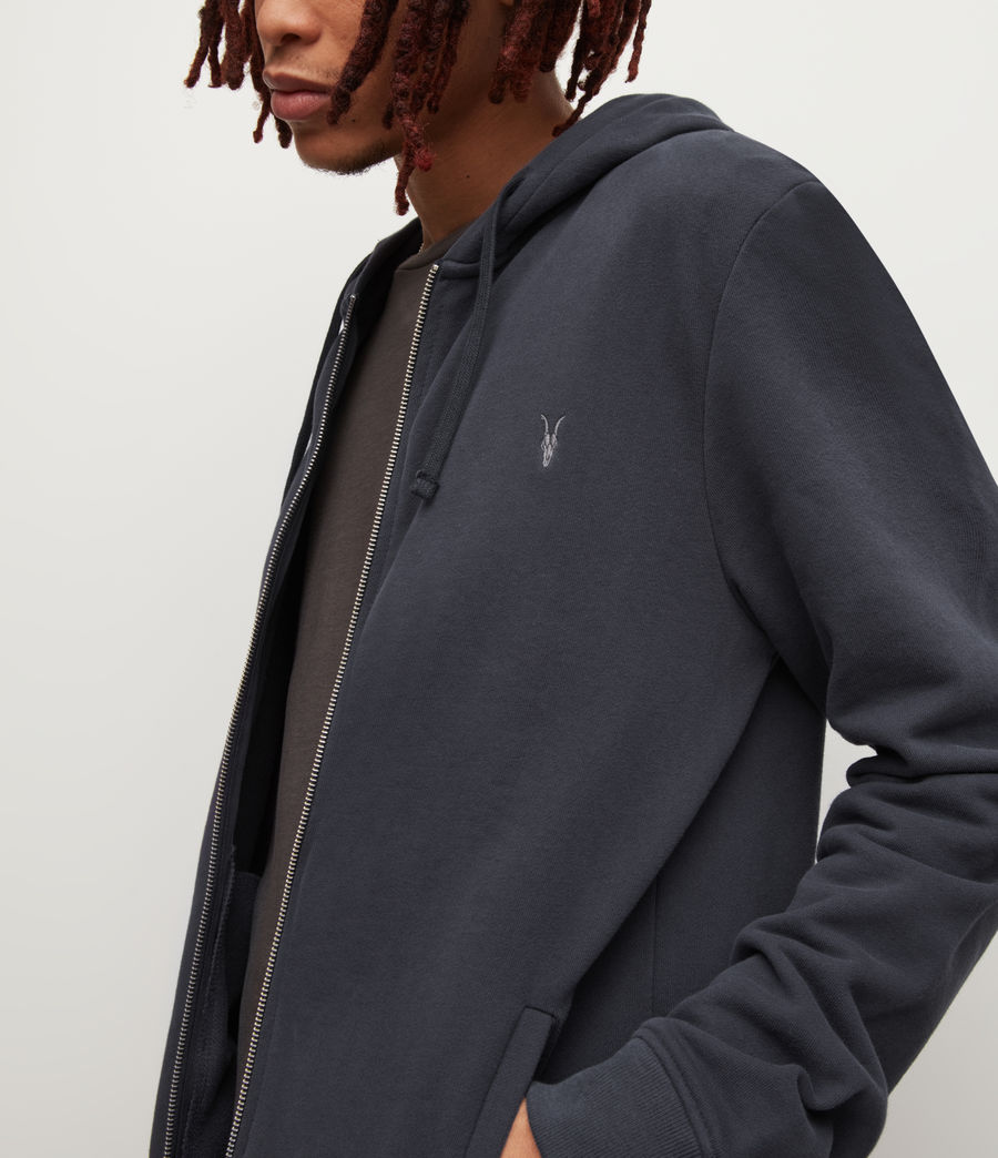 all saints zip up hoodie