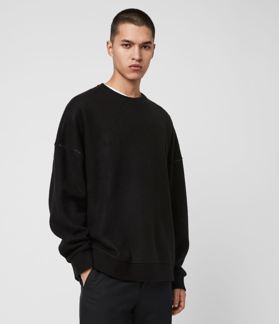 all saints crew neck sweatshirt