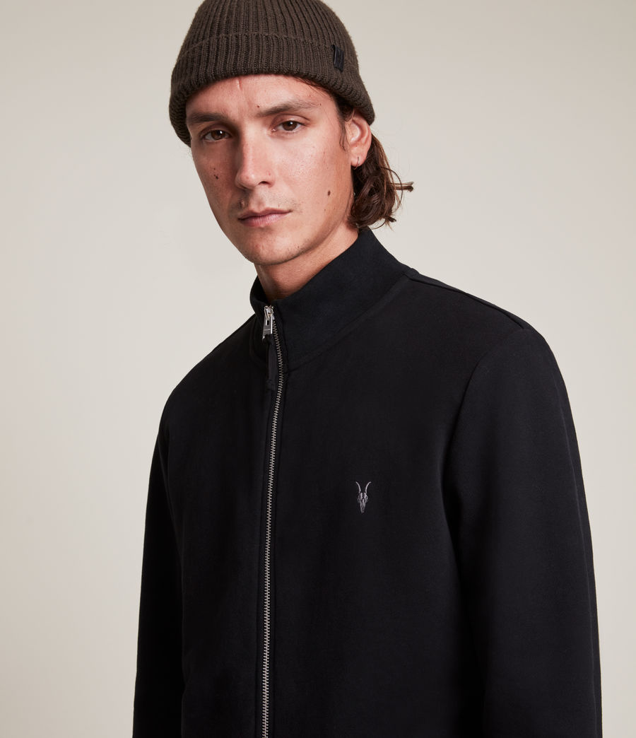 funnel neck zip through sweatshirt