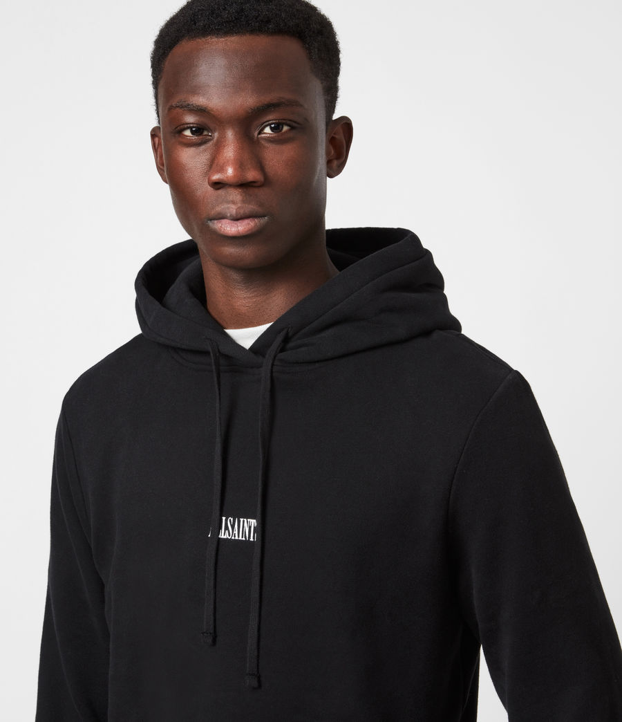 ALLSAINTS US: Mens State Pullover Hoodie (chalk_white)