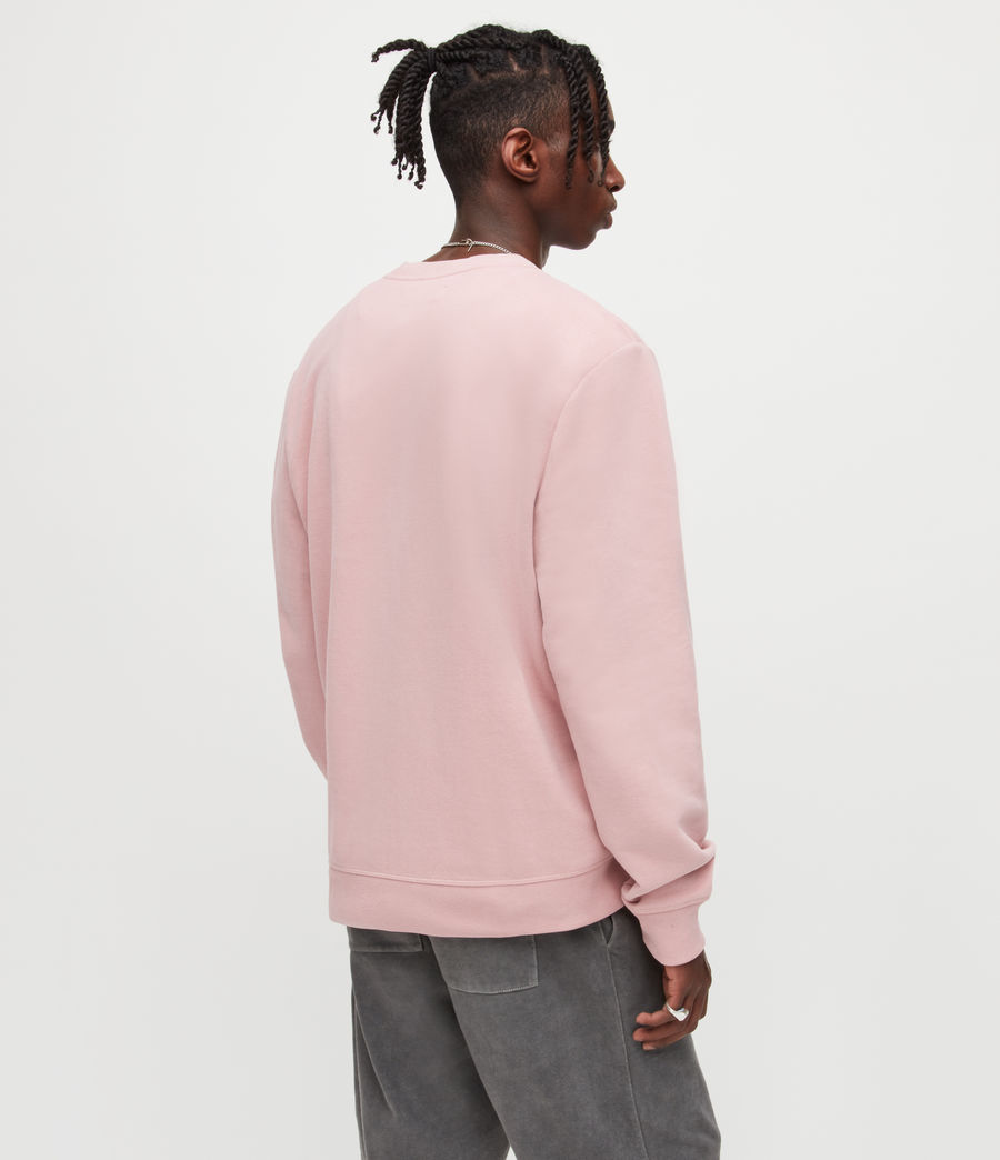 Hommes Sweat Raven (dried_rose_pink) - Image 4