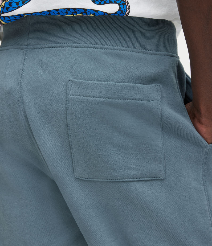 Men's Raven Cuffed Slim Sweatpants (aged_blue) - Image 4