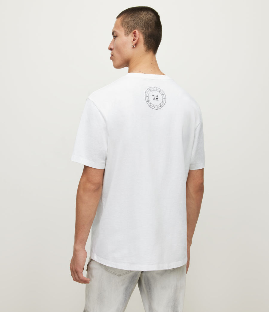 Men's Pravha Crew T-Shirt (optic_white) - Image 5