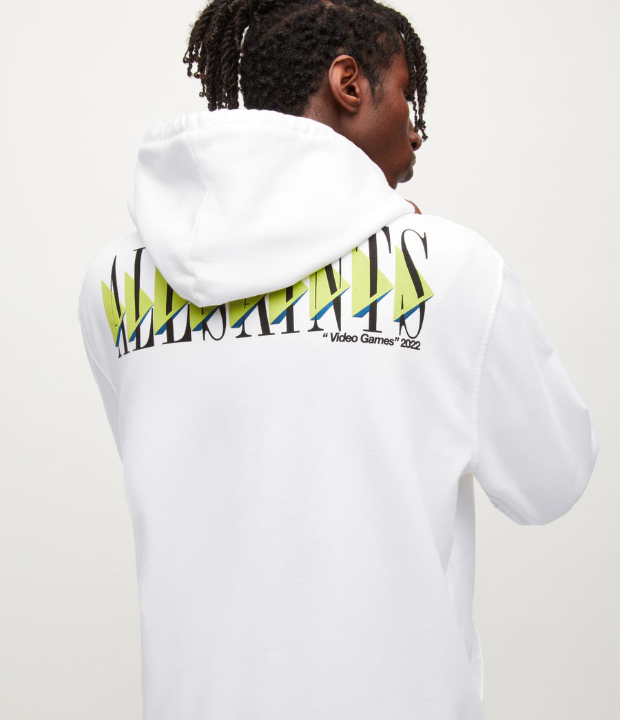 Hommes Momentum Pullover Hoodie (optic_white) - Image 1