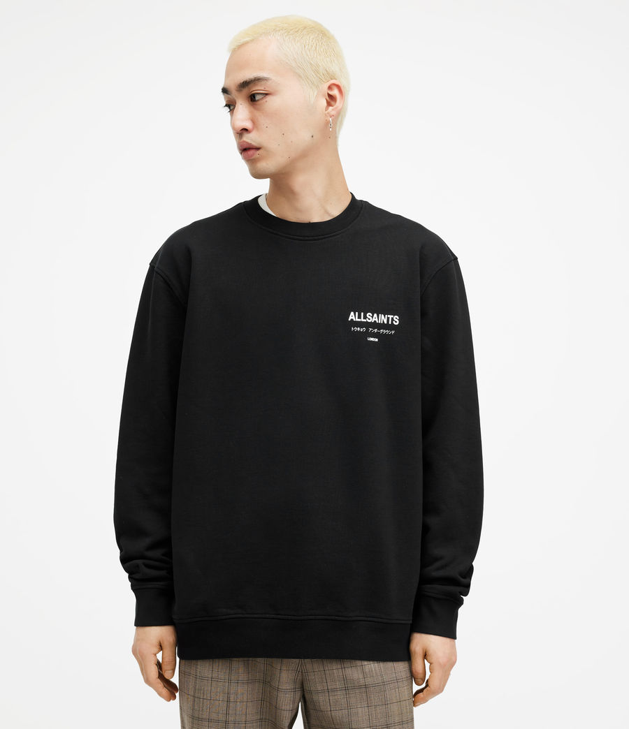Mens Underground Sweatshirt (jet_black) - Image 4