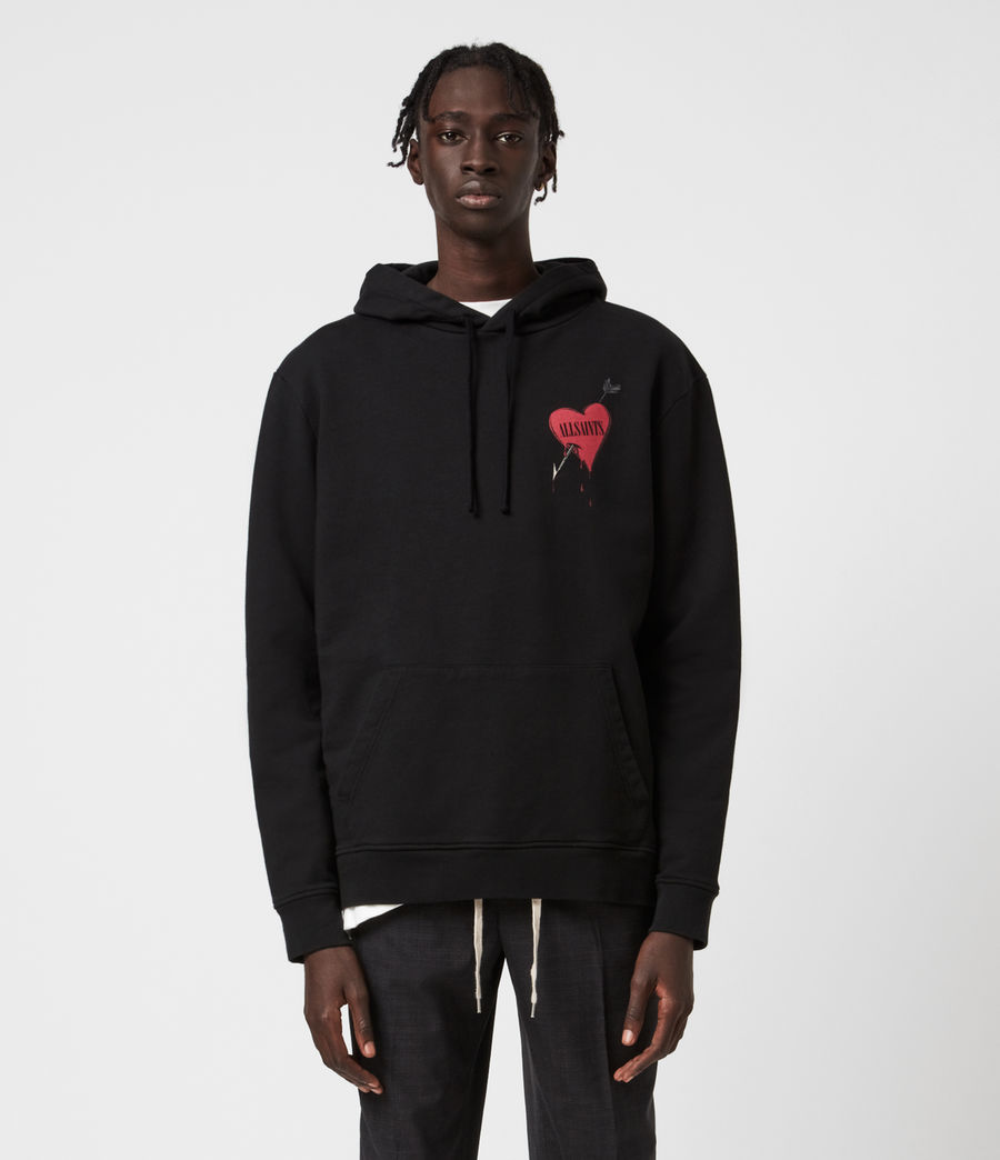 all saints black sweatshirt