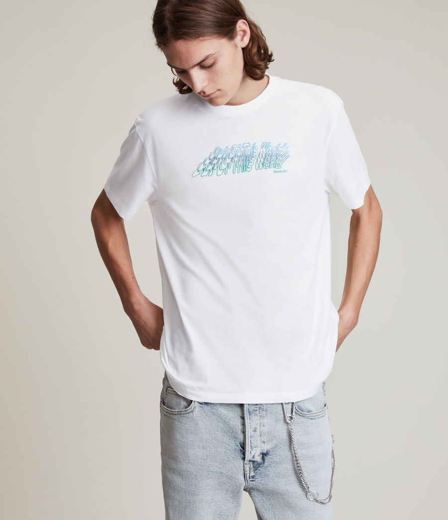 Men's Odyssey Crew T-Shirt (optic_white) - Image 1
