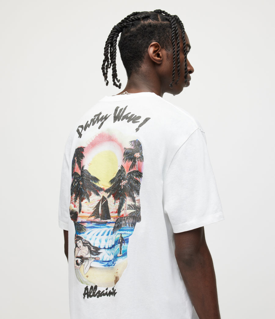 Men's Rockaway Crew T-Shirt (optic_white) - Image 2