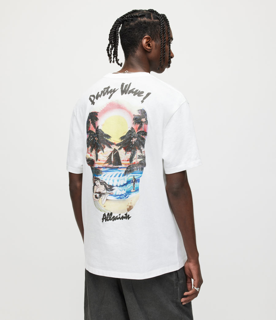 Men's Rockaway Crew T-Shirt (optic_white) - Image 5