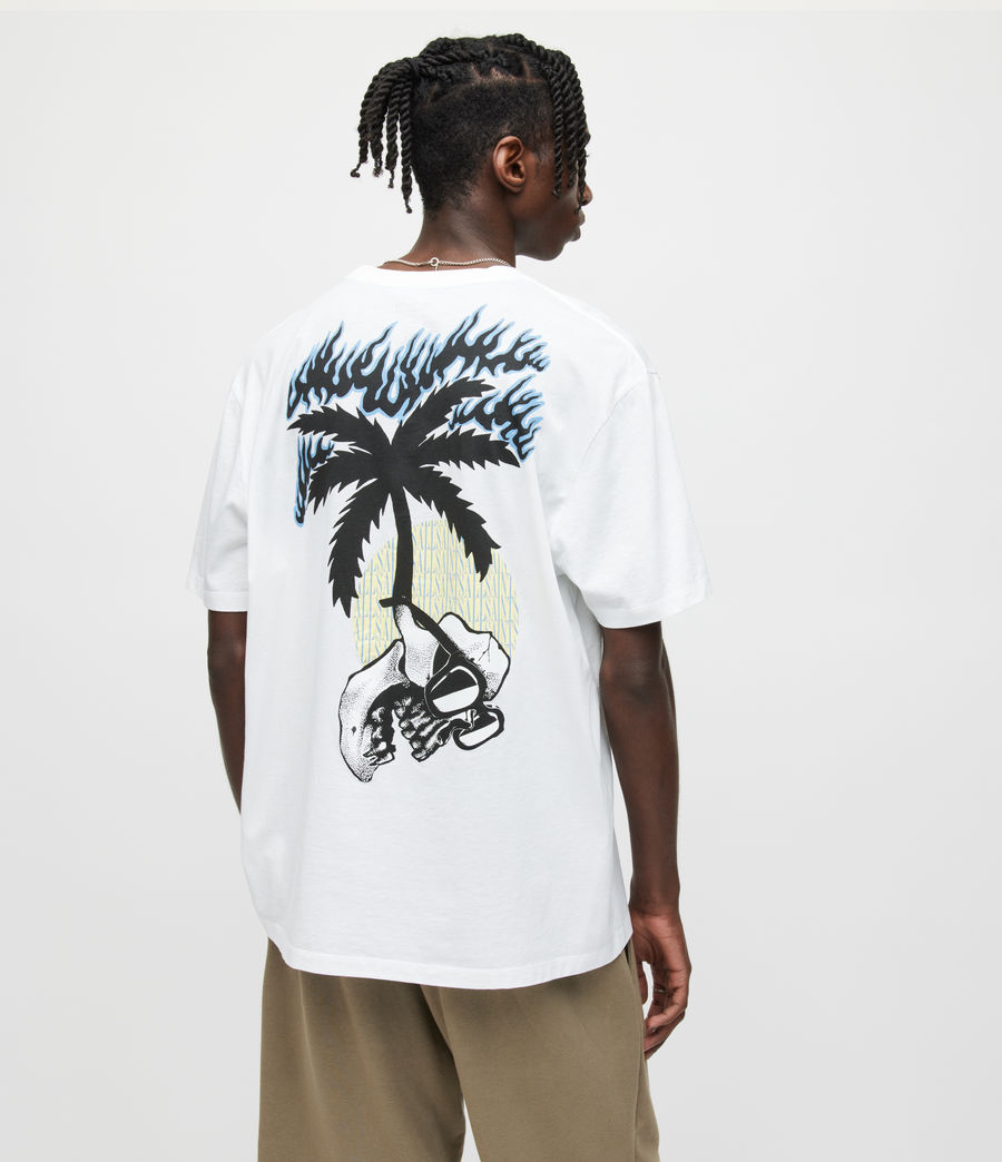 Hommes T-Shirt Undertown (optic_white) - Image 5