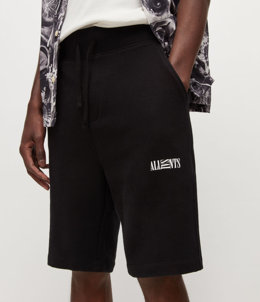 Men's Opposition Sweat Shorts (black) - Image 3