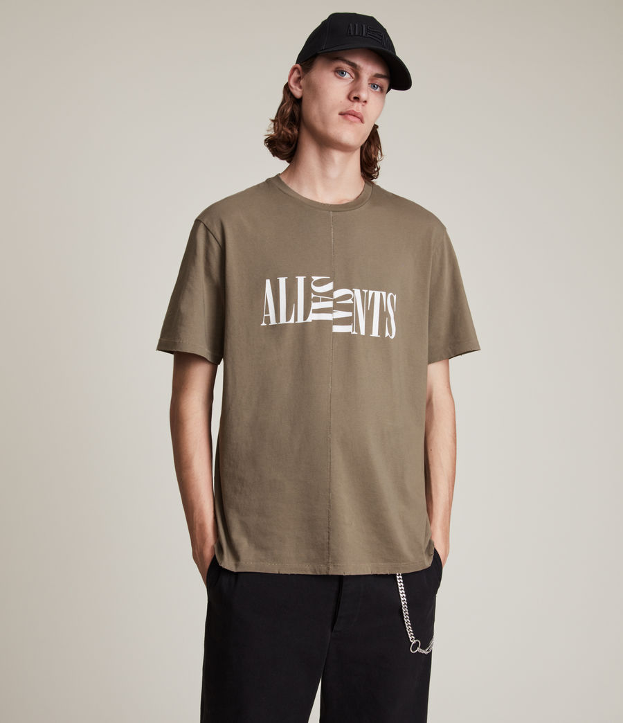 Men's Nico Crew T-Shirt (pier_grey) - Image 1
