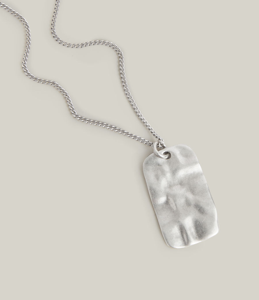 Men's Eros Sterling Silver Necklace (warm_silver) - Image 1