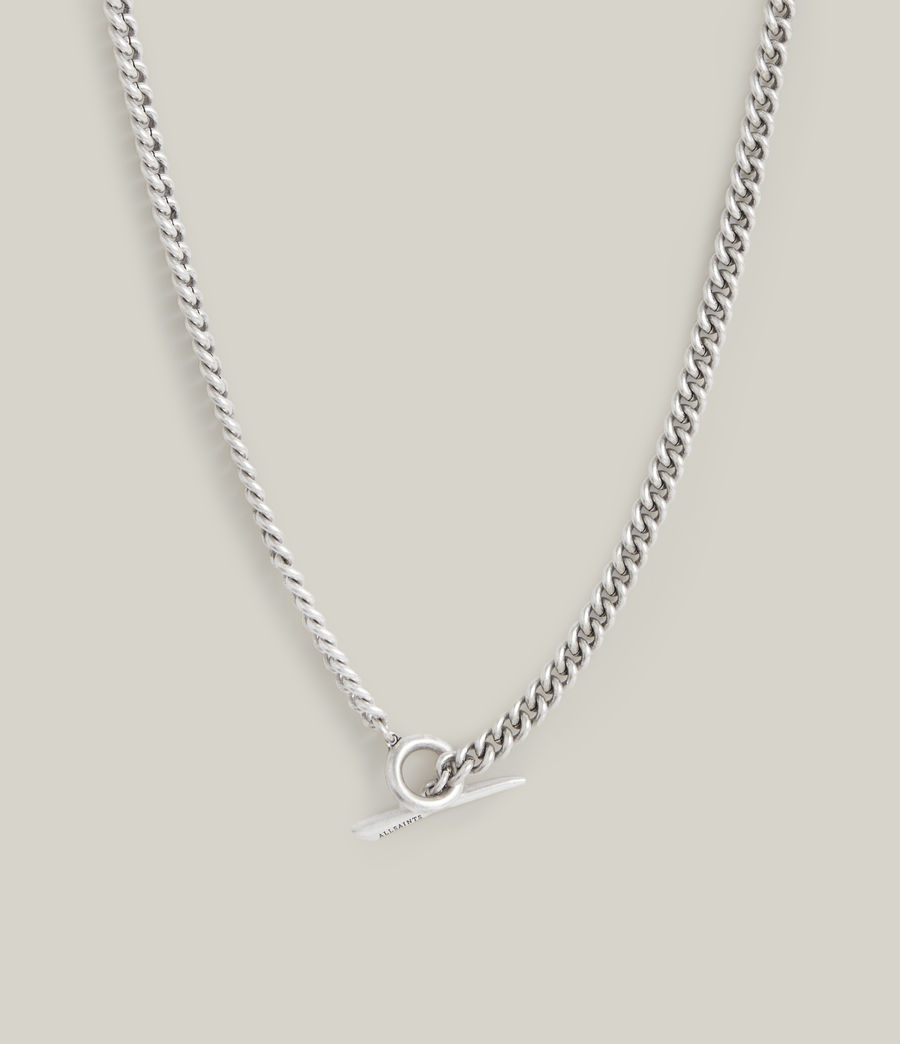 Men's Felis Sterling Silver Necklace (warm_silver) - Image 1