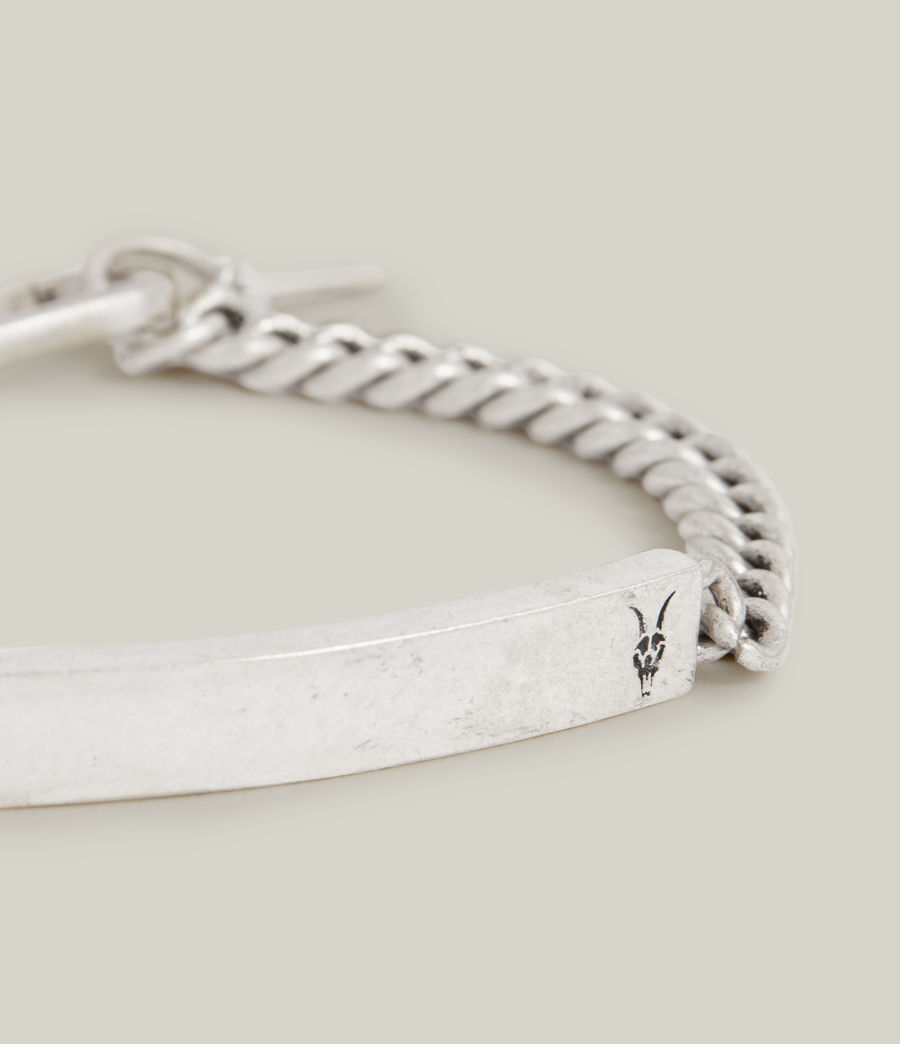Men's Finlay Sterling Silver Bracelet (warm_silver) - Image 2