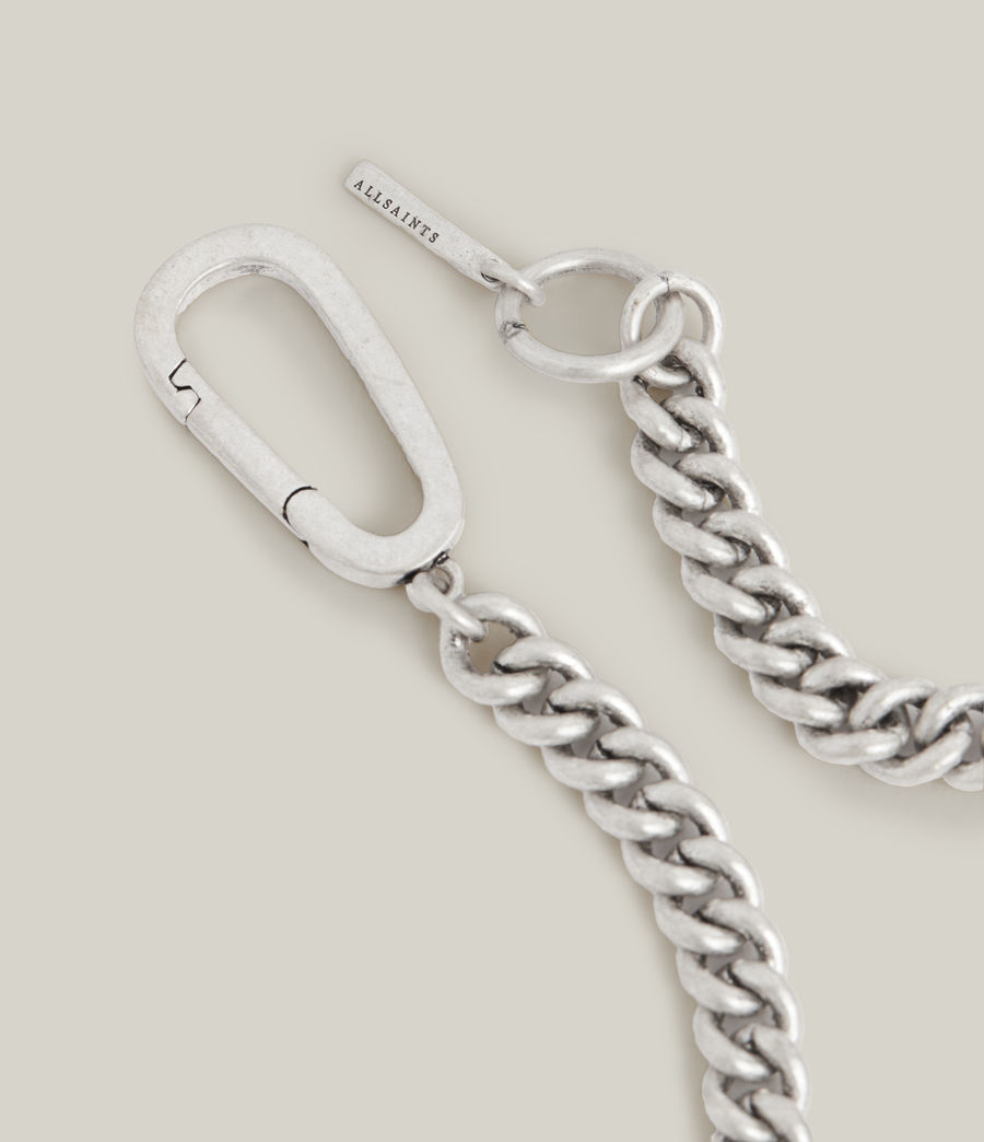 Men's Finlay Sterling Silver Bracelet (warm_silver) - Image 5