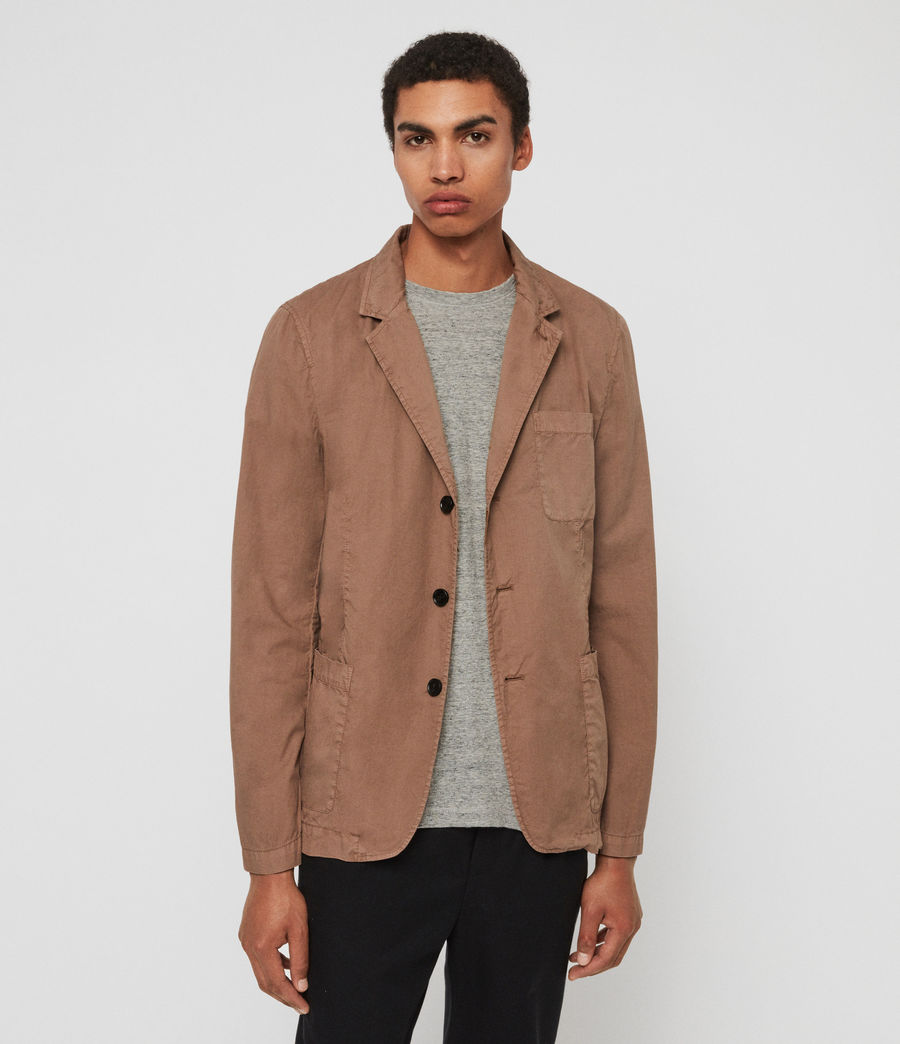 ALLSAINTS UK: Mens Munro Blazer (dusty_khaki_green)