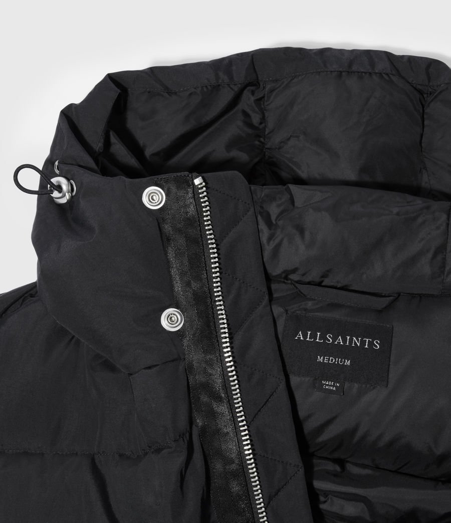 black down filled jacket