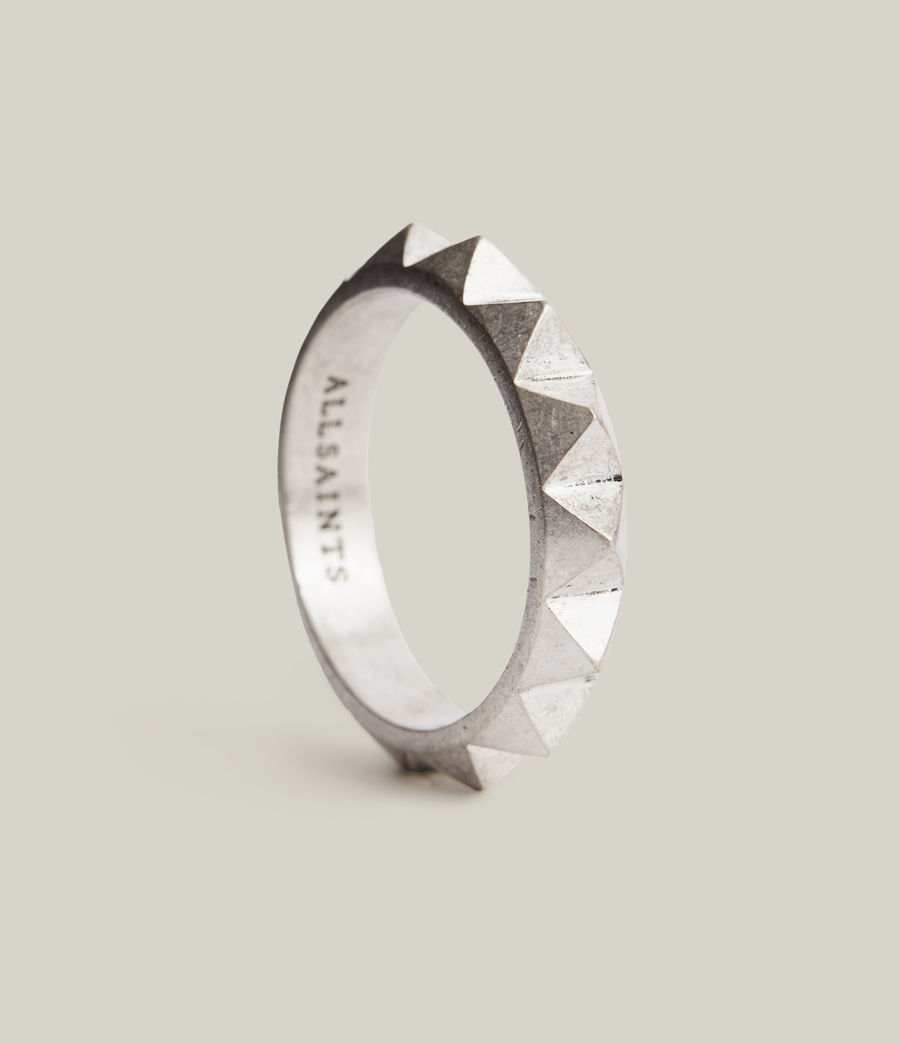 Men's Juno Sterling Silver Ring (warm_silver) - Image 1