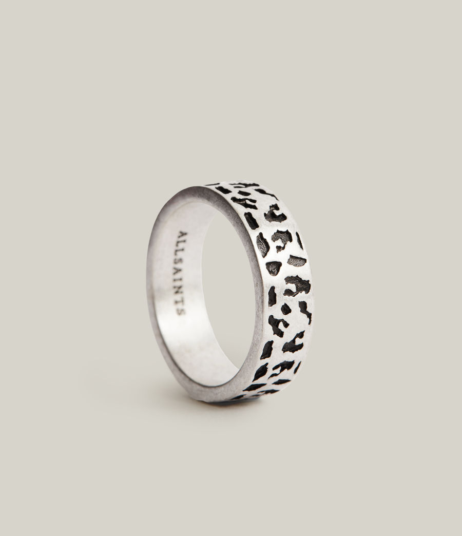 Mens Elio Sterling Silver Ring (warm_silver) - Image 1