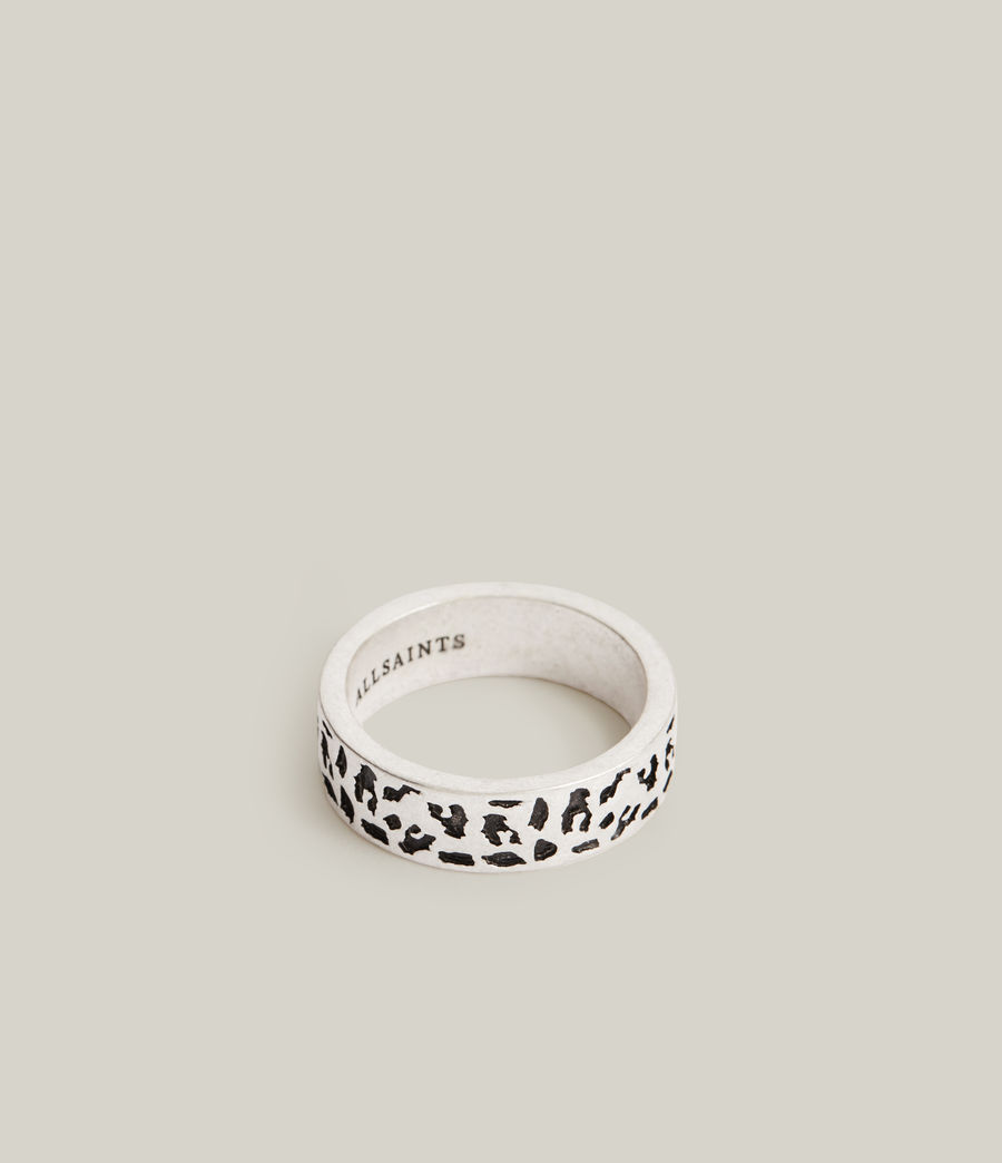 Men's Elio Sterling Silver Ring (warm_silver) - Image 3