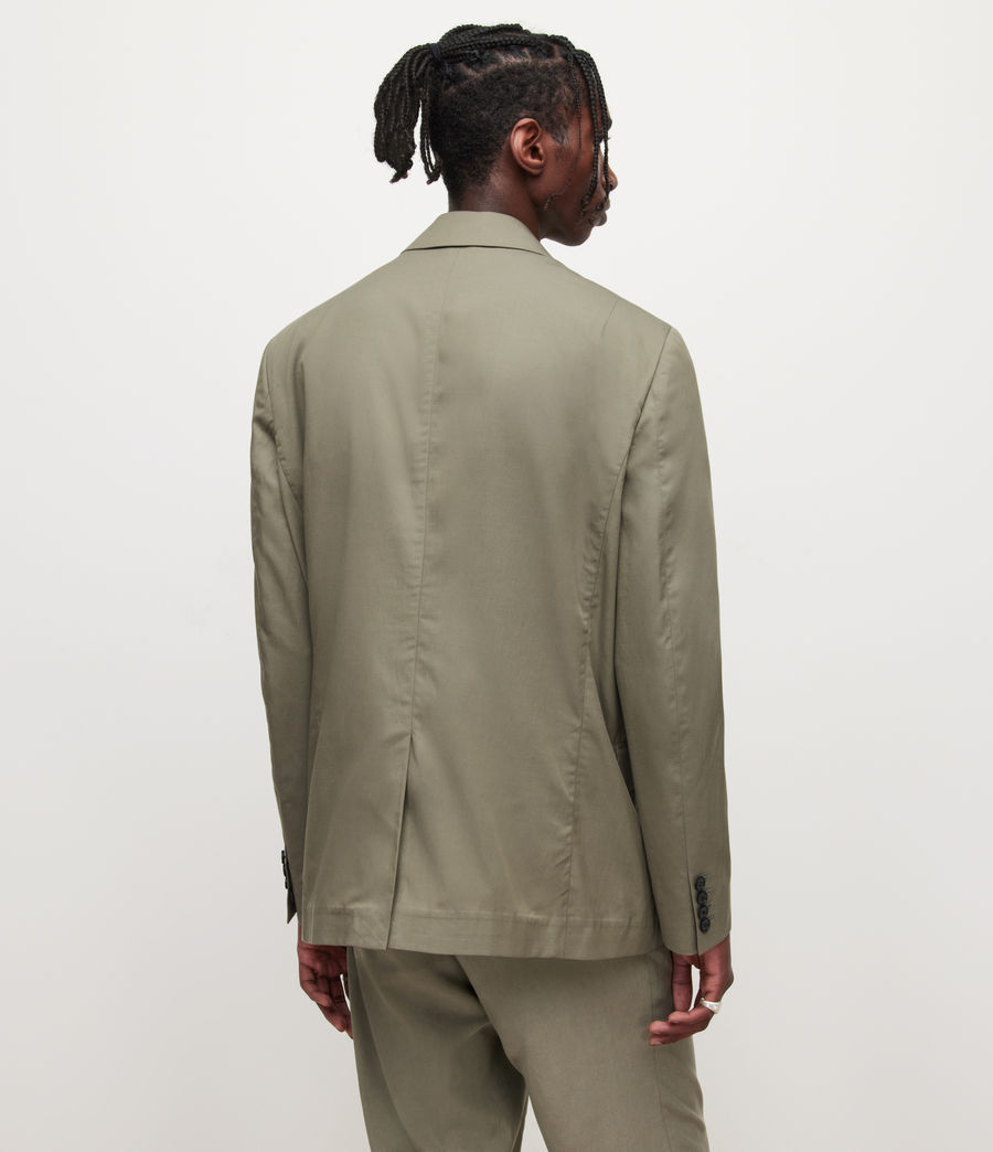 Men's Vista Linen Blend Blazer (sage_green) - Image 7