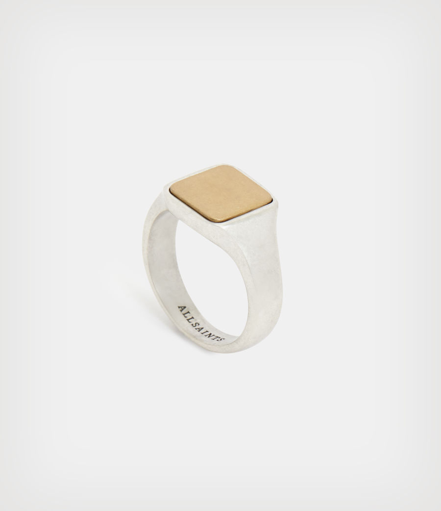 Herren Monte Twotone Ring (warm_silver_brass) - Image 3