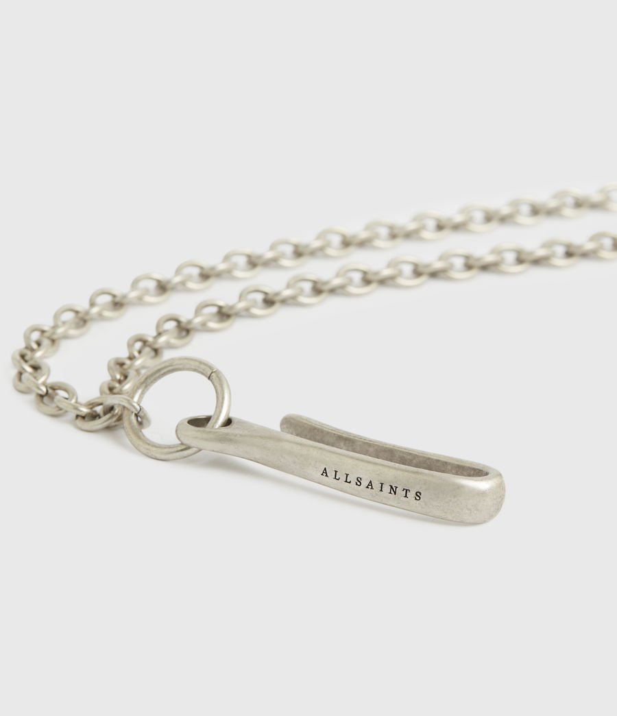 Men's Finley Belt Chain (warm_silver) - Image 3