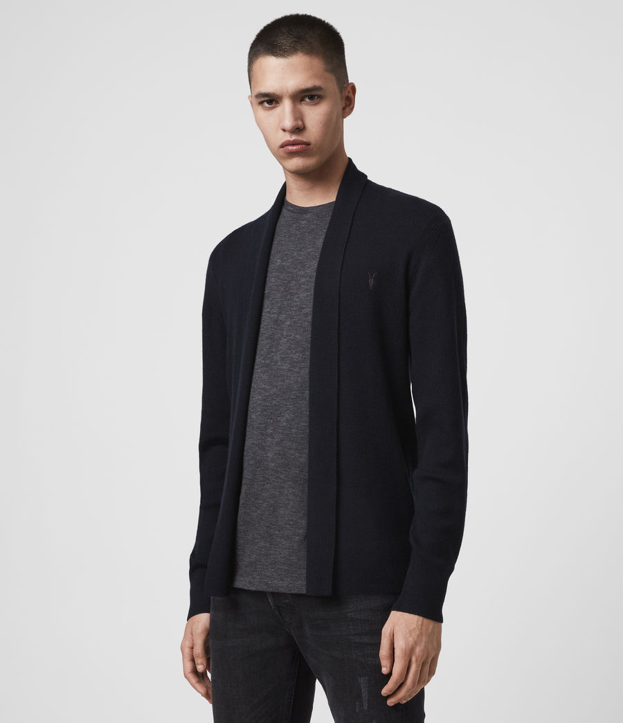 all saints merino wool cardigan