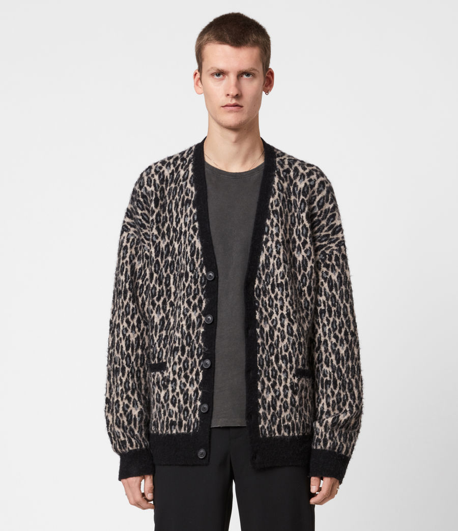 allsaints mens cardigan