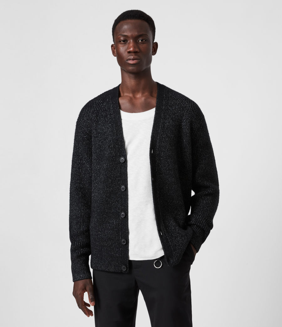 allsaints mens cardigan