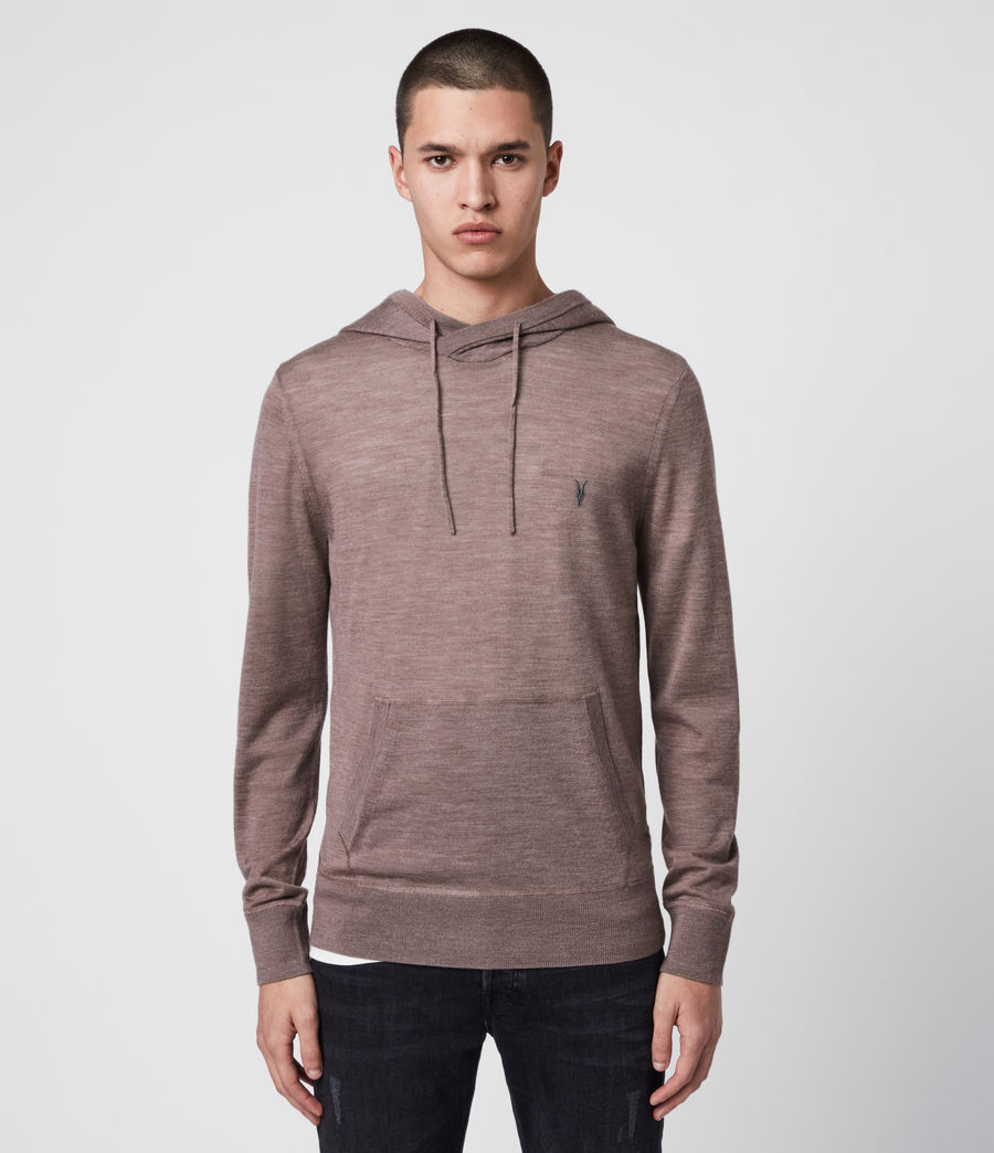 allsaints merino hoodie