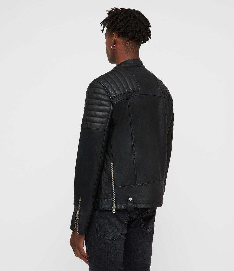 all saints jasper leather biker jacket