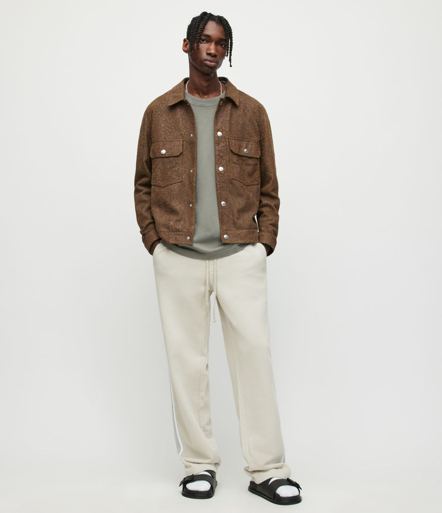 Men's Ventura Suede Jacket (ash_khaki_brown) - Image 5