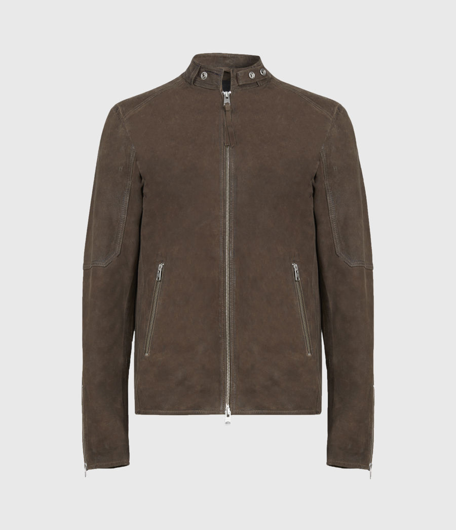 suede jacket gq