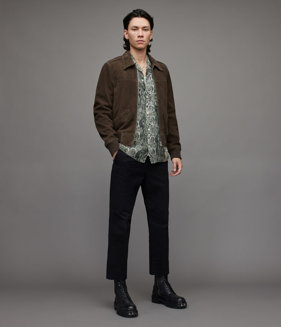 Men's Halcrow Suede Jacket (chocolate_brown) - Image 3