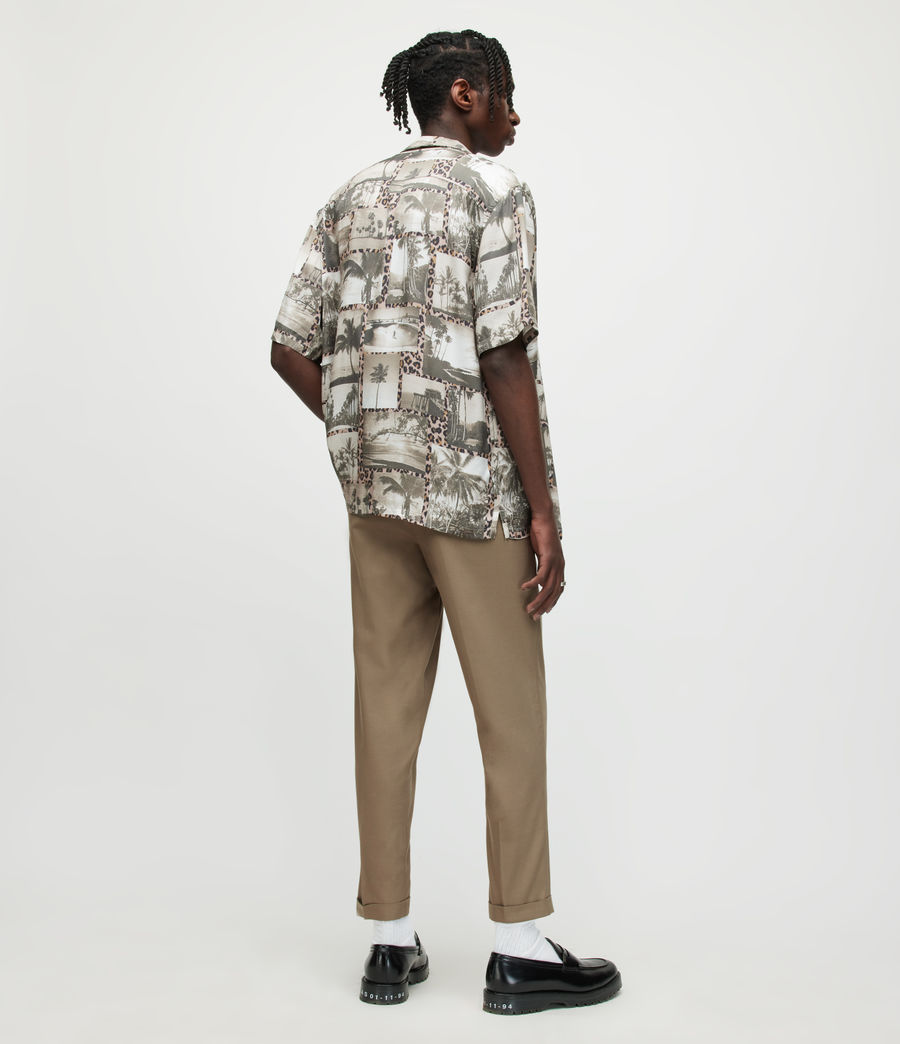 Hommes Pantalon Slim Court Tallis (ash_khaki_brown) - Image 6