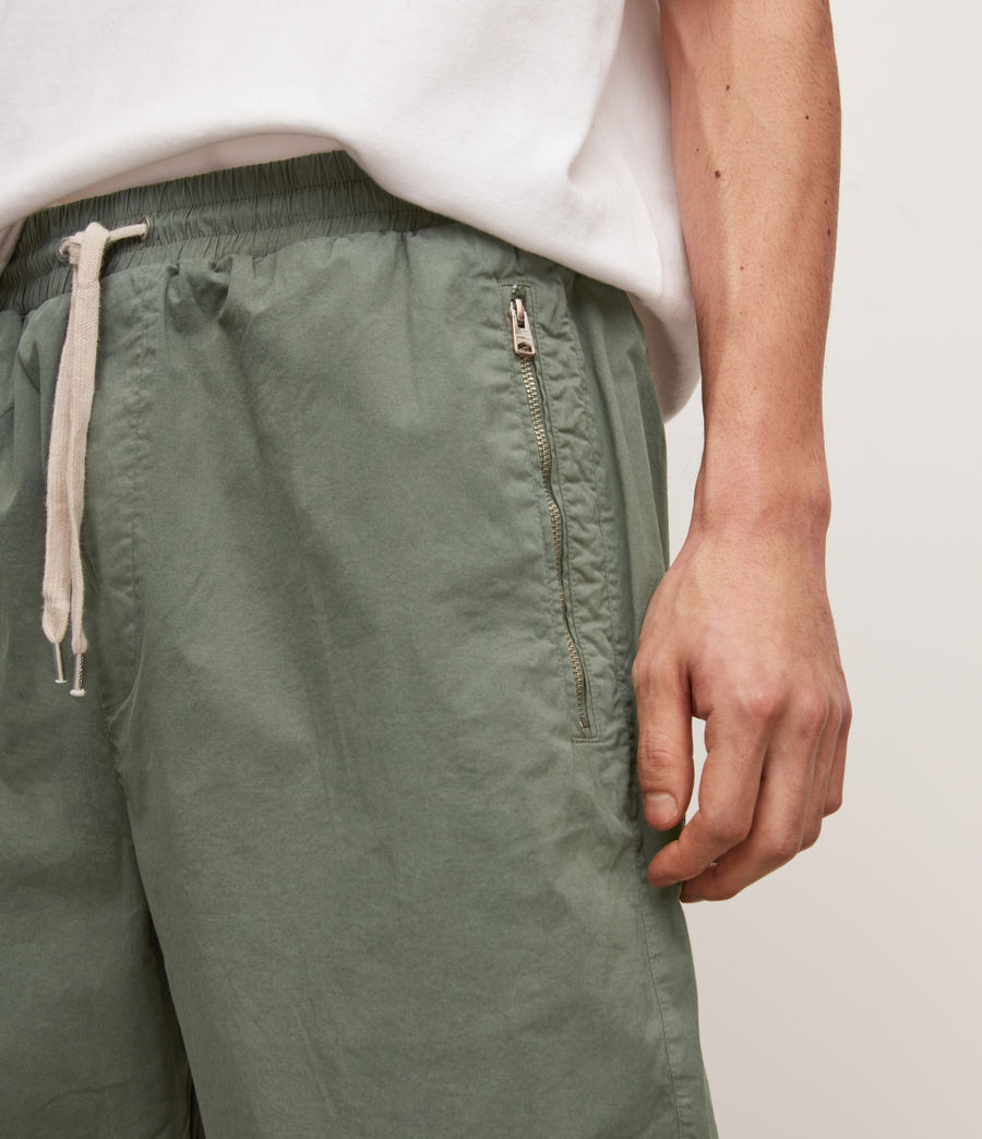 Men's Ontake Slim Cropped Trousers (tarnished_grey) - Image 3