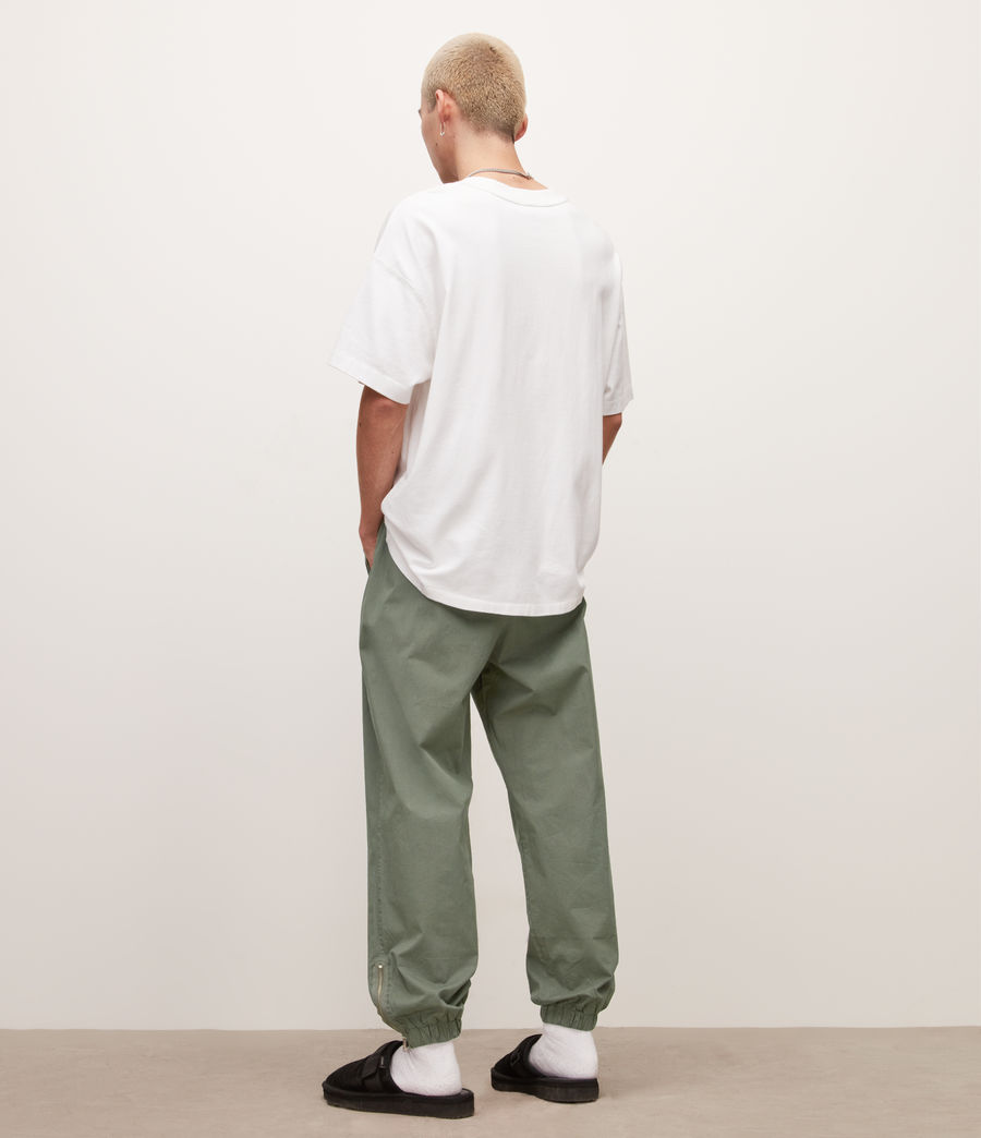 Men's Ontake Slim Cropped Trousers (tarnished_grey) - Image 5
