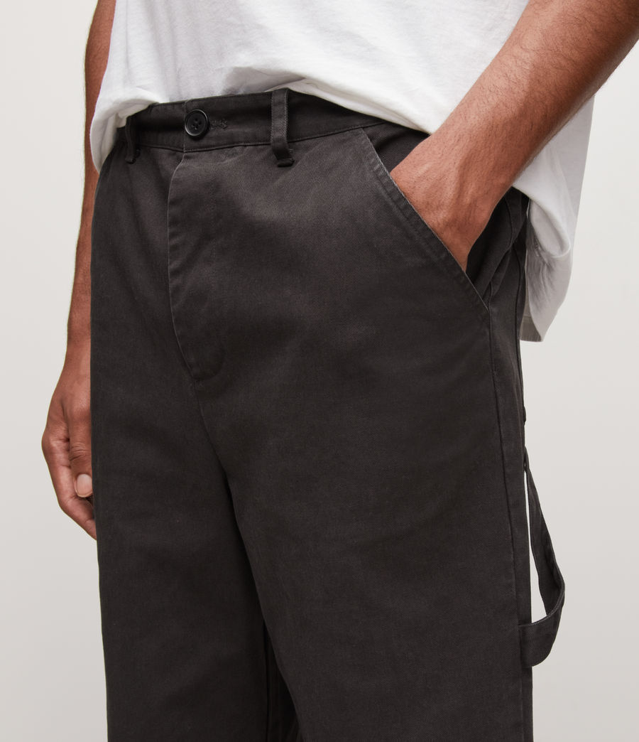 Mens Daisen Cropped Straight Pants (koto_black) - Image 3