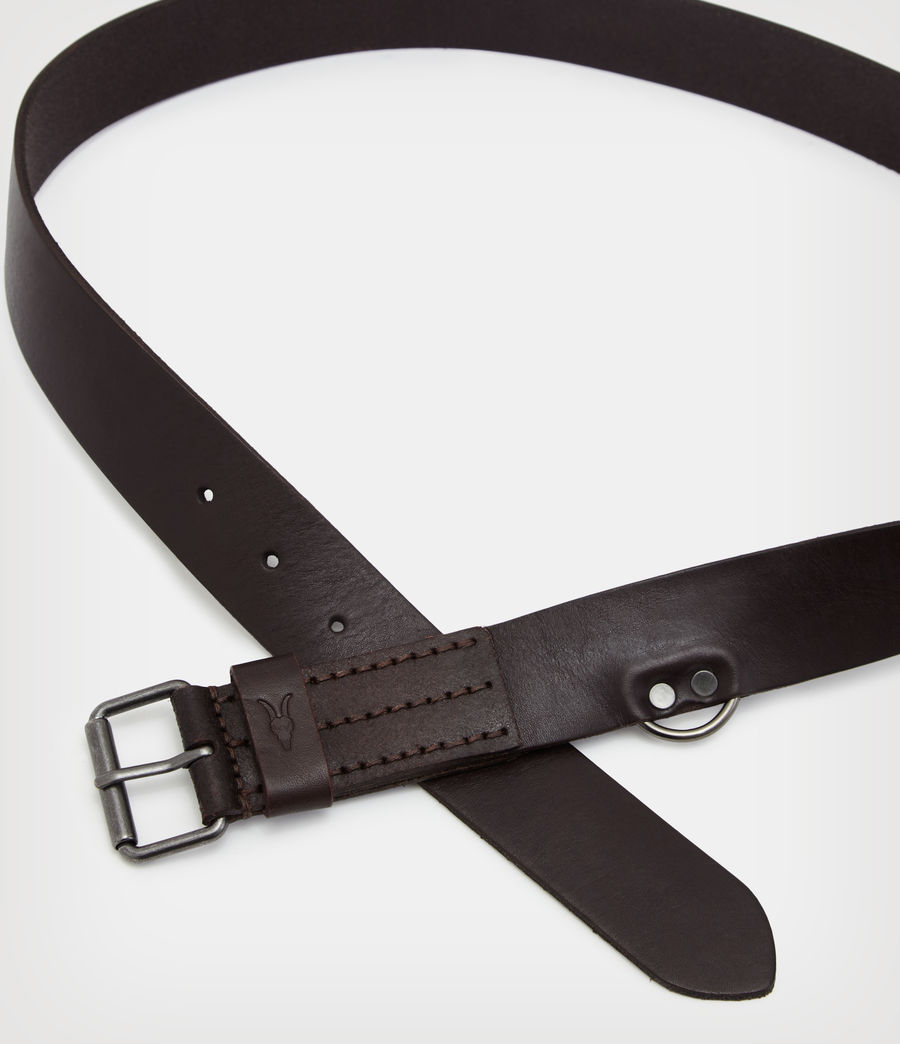 Herren Roscoe Leather Belt (bitter_brown) - Image 4