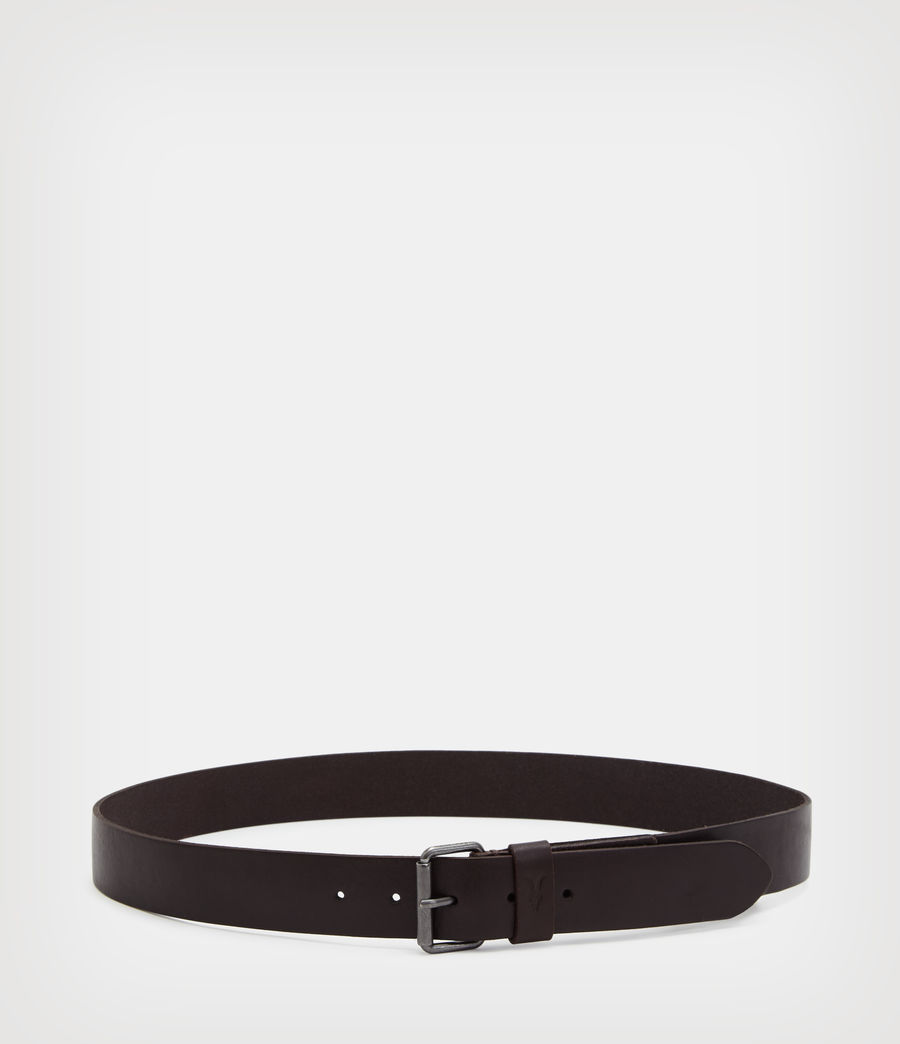 Men's Roscoe Leather Belt (bitter_brown) - Image 5