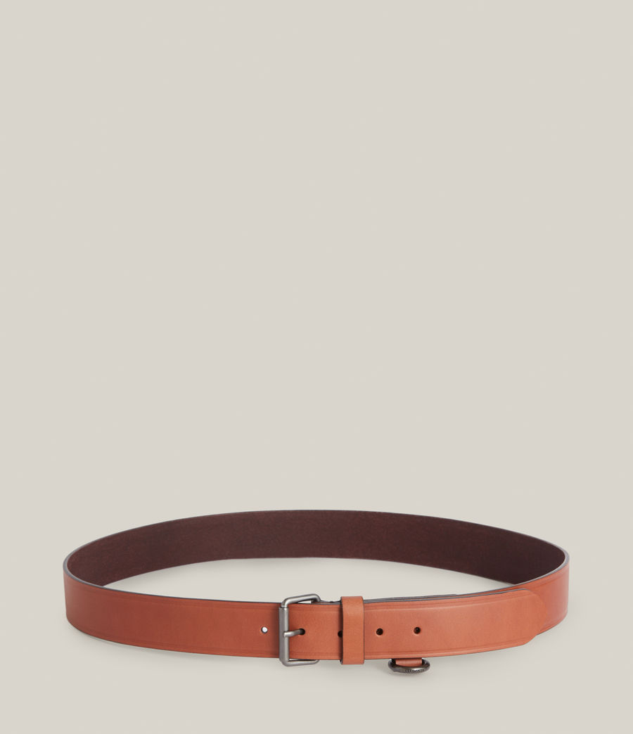 Men's Mateo Leather Belt (bitter_brown) - Image 5